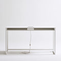 Console d'entrée aux lignes épurées, coloris blanc