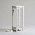 Table d'appoint en bois, coloris blanc
